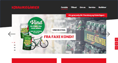 Desktop Screenshot of kobmandsgaarden.dk